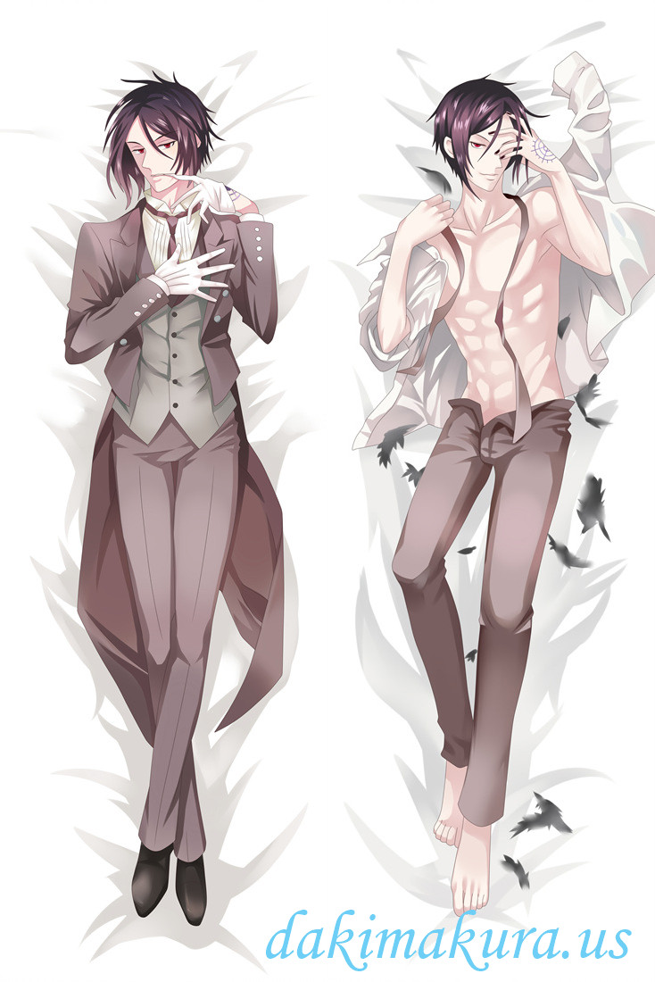 Sebastian Michaelis - Kuroshitsuji Black Butler Male Anime Dakimakura Japanese Hugging Body Pillow Cover